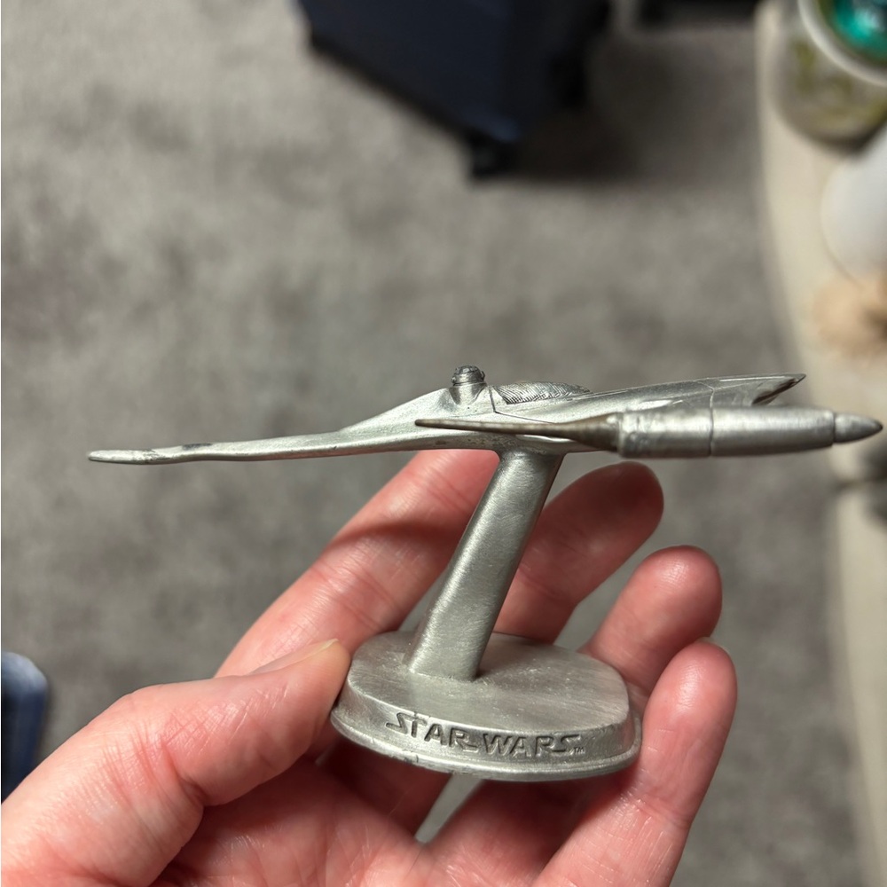 Star Wars Silver Podracer Collectible Display